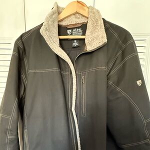 Men’s Kuhl Burr lined XL jacket in espresso, brand new